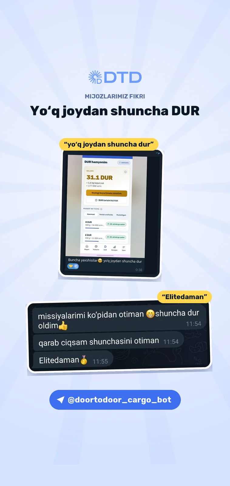 Mijozlarning iliq fikrlari — 2
